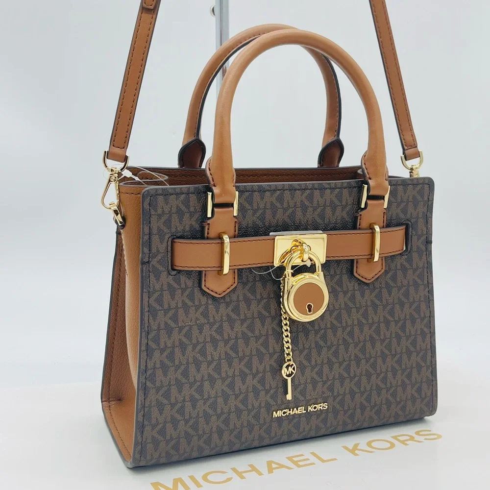 Michael Kors Hamilton Small Satchel Crossbody Bag - Picture 2 of 12